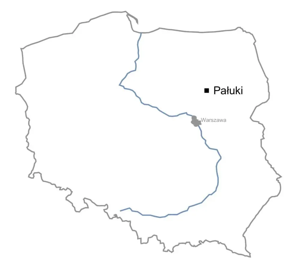 Pałuki na&nbsp;mapie